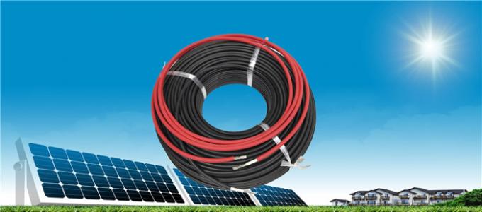 Кабель силового кабеля 4mm DC SeanRo высоковольтный солнечный для панели солнечных батарей