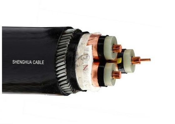 Aluminum Conductor 70mm2 3.6KV XLPE Power Cables 3 Core AWA Armoured